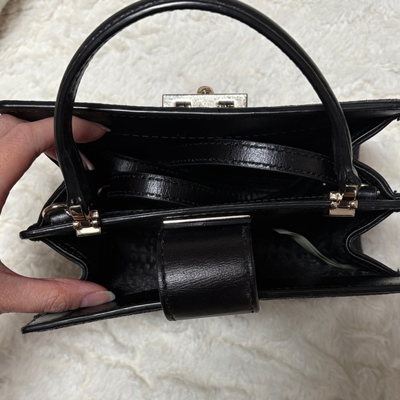 Kate Spade Sunset Lane Kirin Black Glitter Bag with Chain - Picture 8 of 9